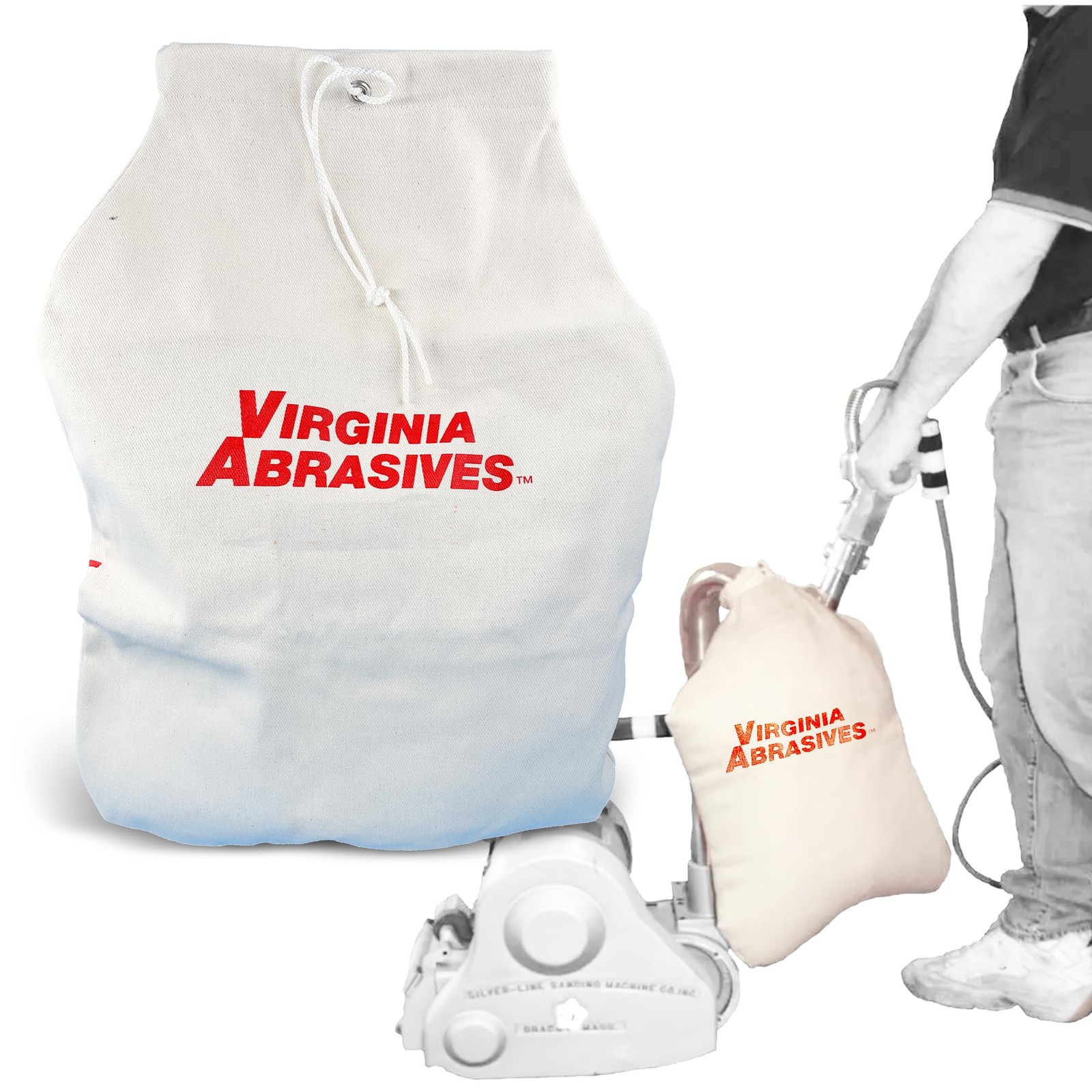 413-10000 Light Duty Floor Drum Sander Dust Collector Bags for Clarke America…