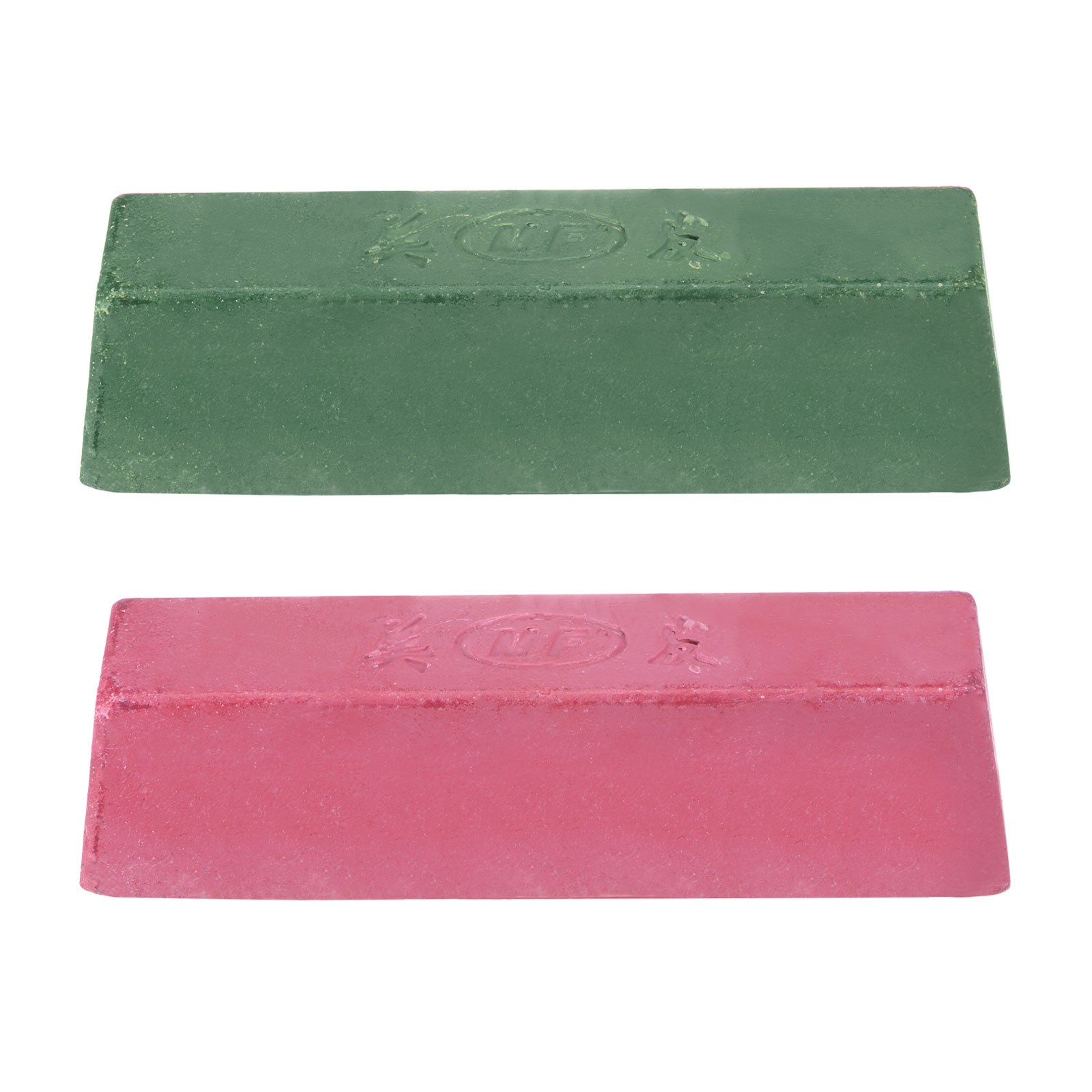 2pcs Metal Polishing Compound Bars, 17+16oz, Purple+Green, Medium to Fine Polish