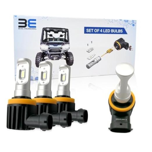 LED Replacement Headlight Bulbs for 2016-2024 Can-Am Defender HD10