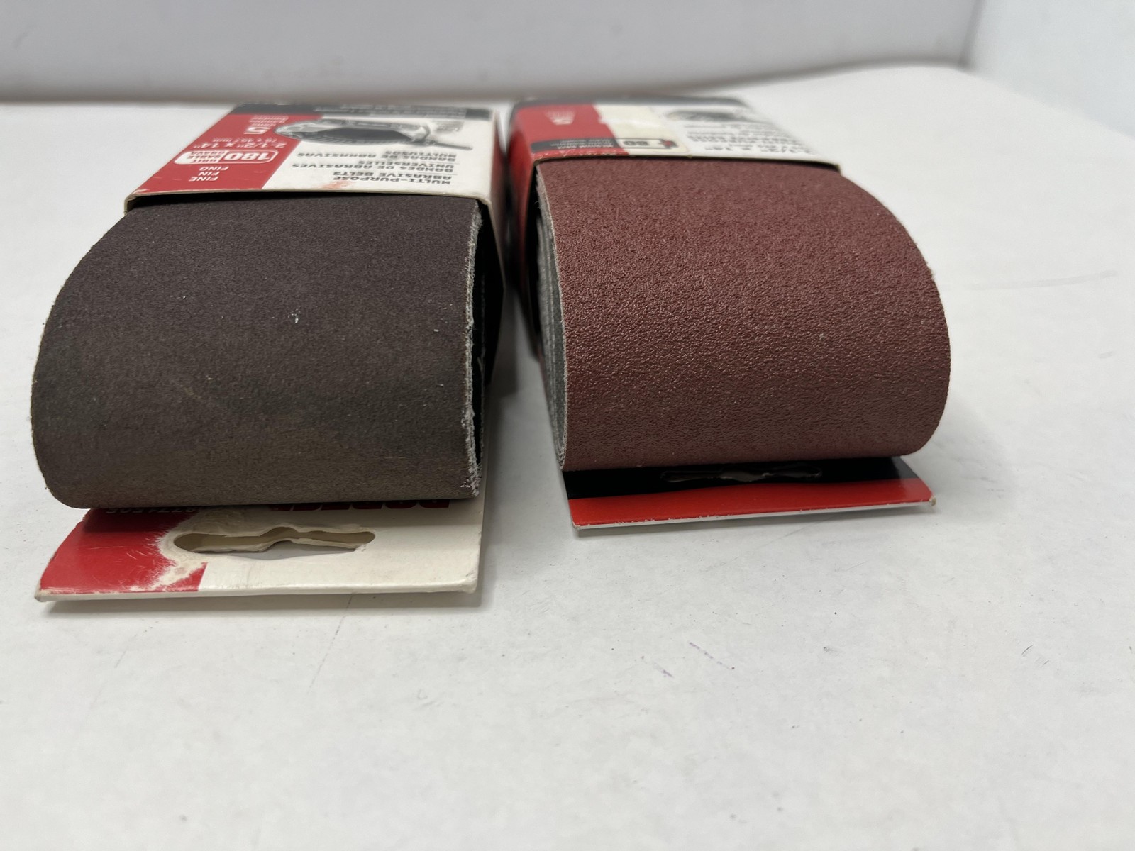 Porter-Cable LOT/2x5pk Sanding Belts 2-1/2 X 14 80 180 Grit Brown Germany