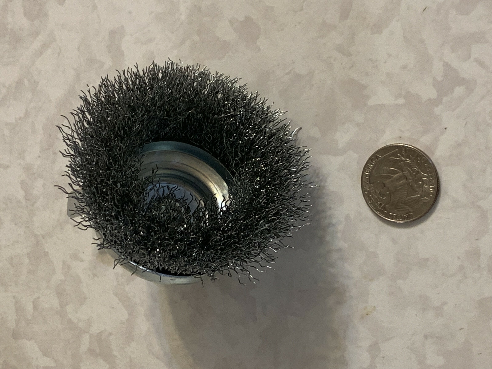 NEW Weiler Ace 61265 Wire 2-3/4″ Fine Cup End Brush 1/4” Stem use on Steel