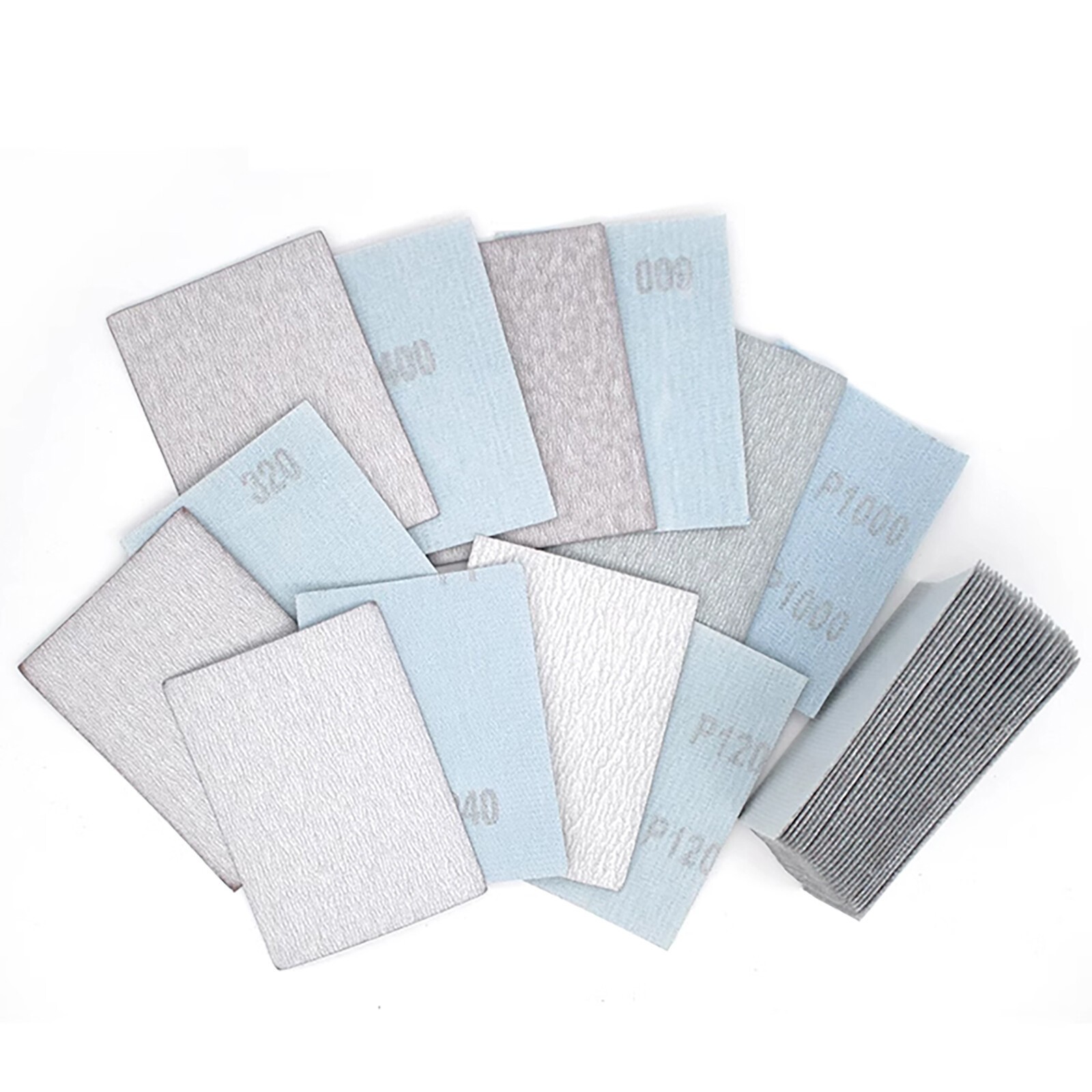 square Sandpaper Grit 80 – 1000 Dry Sandpaper Sandpaper Paint Car 70&75 X 100mm