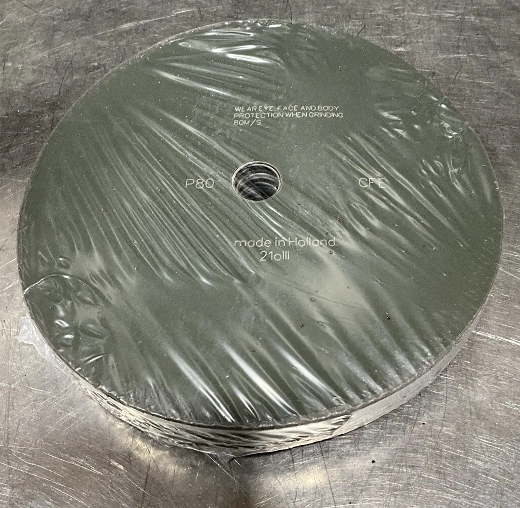 CERAMIC RESIN FIBER SANDING DISCS 9X7/8 – 80 GRIT CERAMIC SUPREME Type CFE