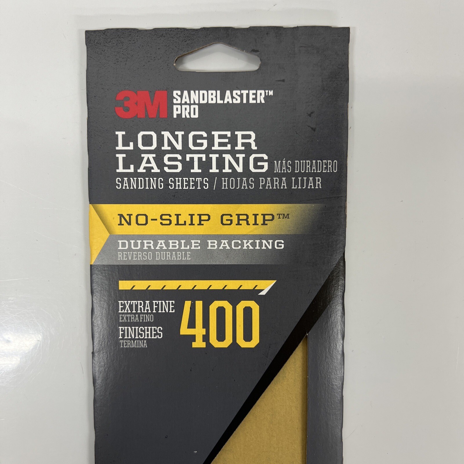 3M SandBlaster Pro Extra Fine 400 Grit Sheet Sandpaper 2 Pack