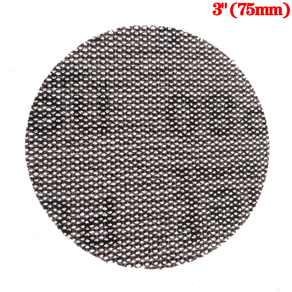 75mm 100mm 125mm 150mm Mesh Dust-free Sanding Discs Hook and Loop Sandpaper Pads