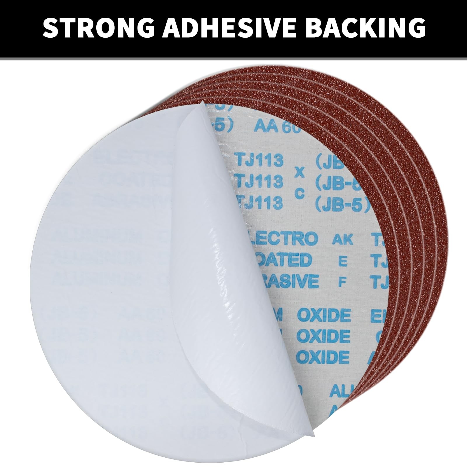 40 Grit 12 inches PSA Self Adhesive Stickyback Sanding Discs.Premium Industri…