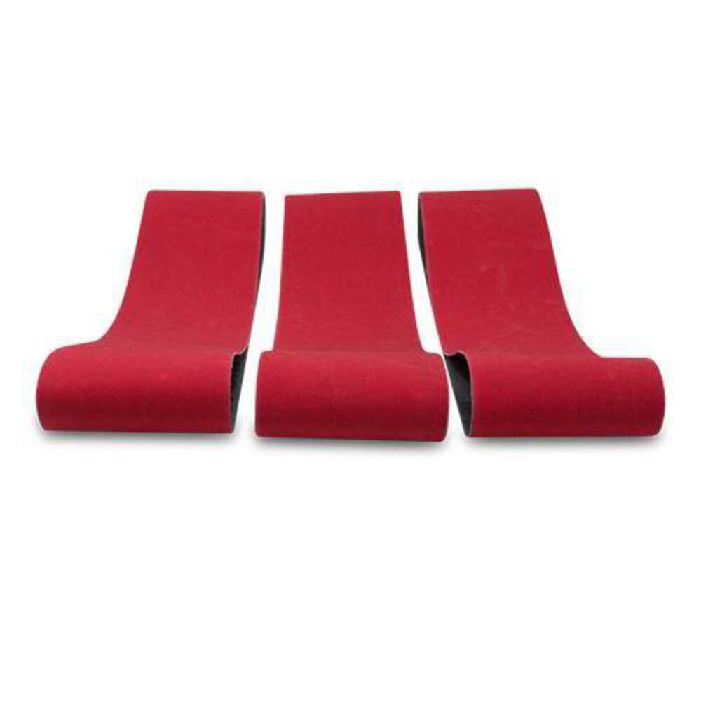 4 X 36 Inch Flexible Ceramic Sanding Belts, 3 Pack