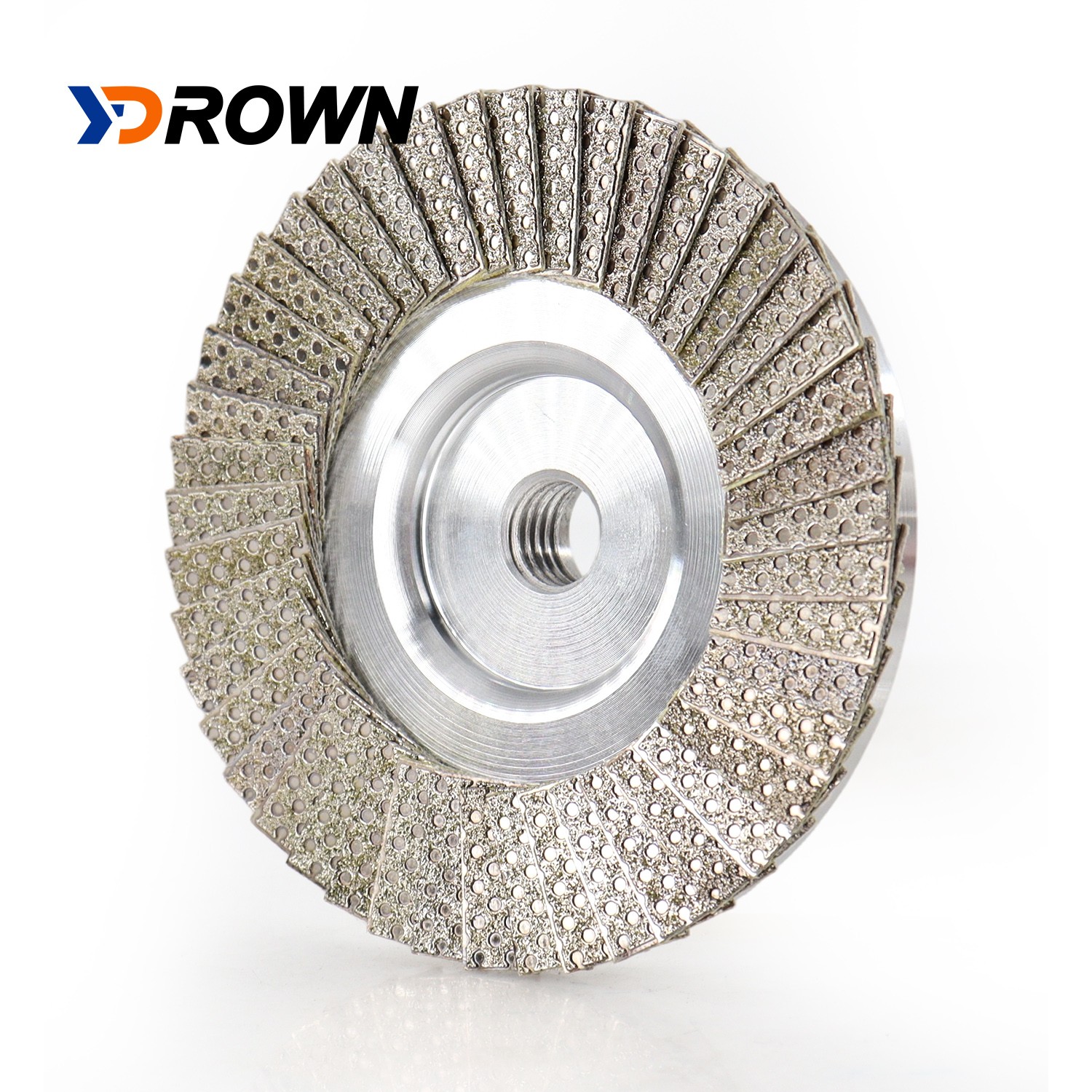 4″Diamond Flap Disc Cup Wheel Coarse with 5/8-11 or M14 Thread for Stone Sanding