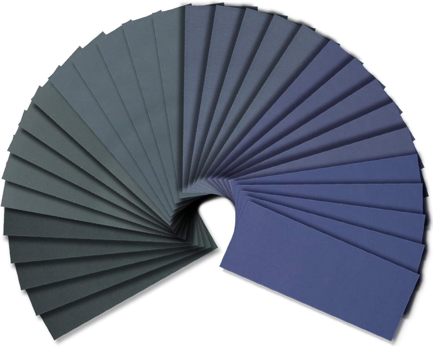 Assorted Grit Wet/Dry Sandpaper – 54 Sheets for Automotive and Wood Finishing