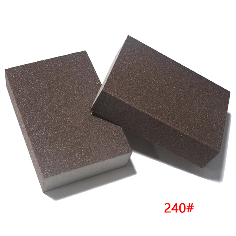 70*100*25mm Foam Sponge Sanding Block Kitchen Clean & Rust Remove Brush 120-400P