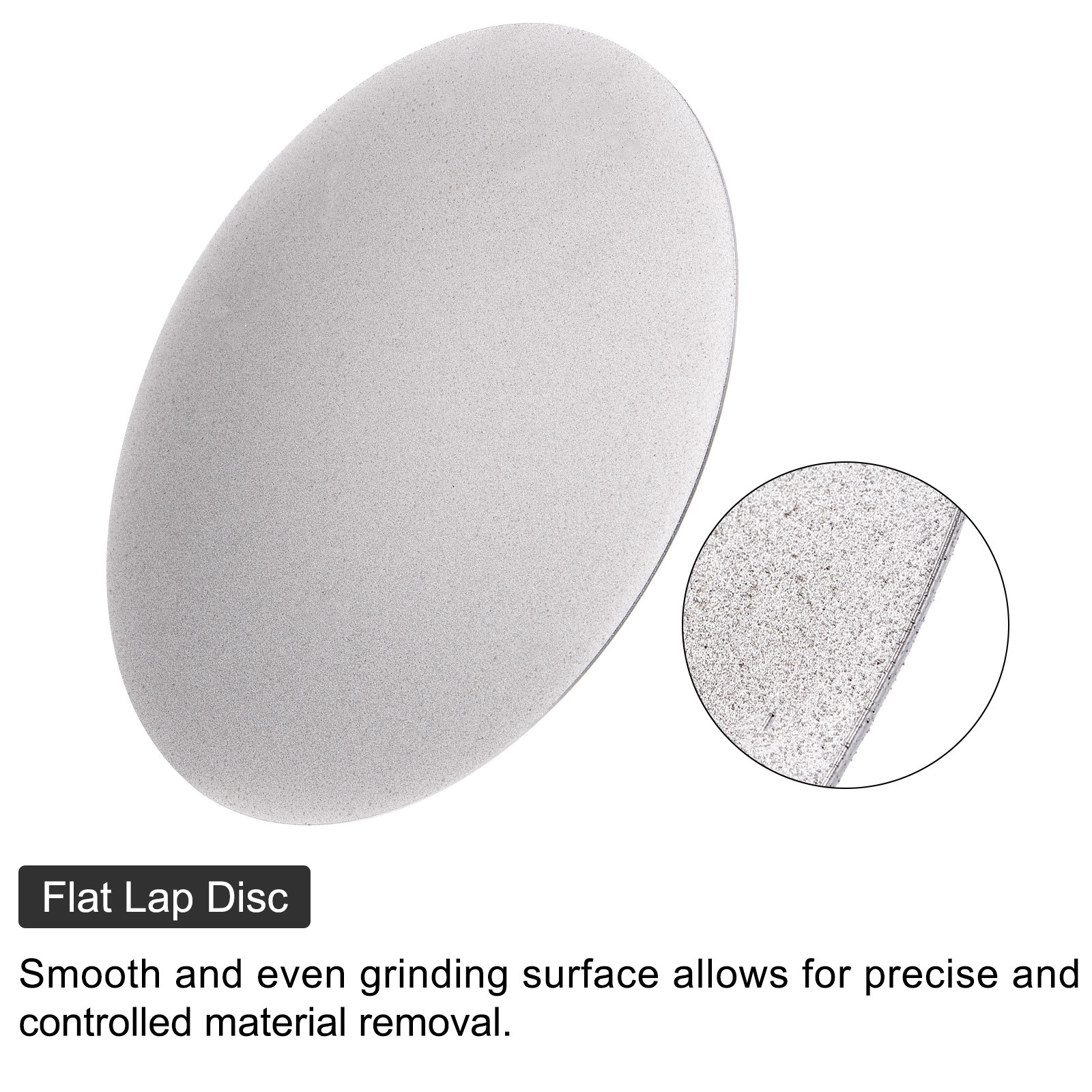 Grit 240 Diamond Sanding Grinding Disc No Center Hole Flat Lap Wheel Disk 12Inch