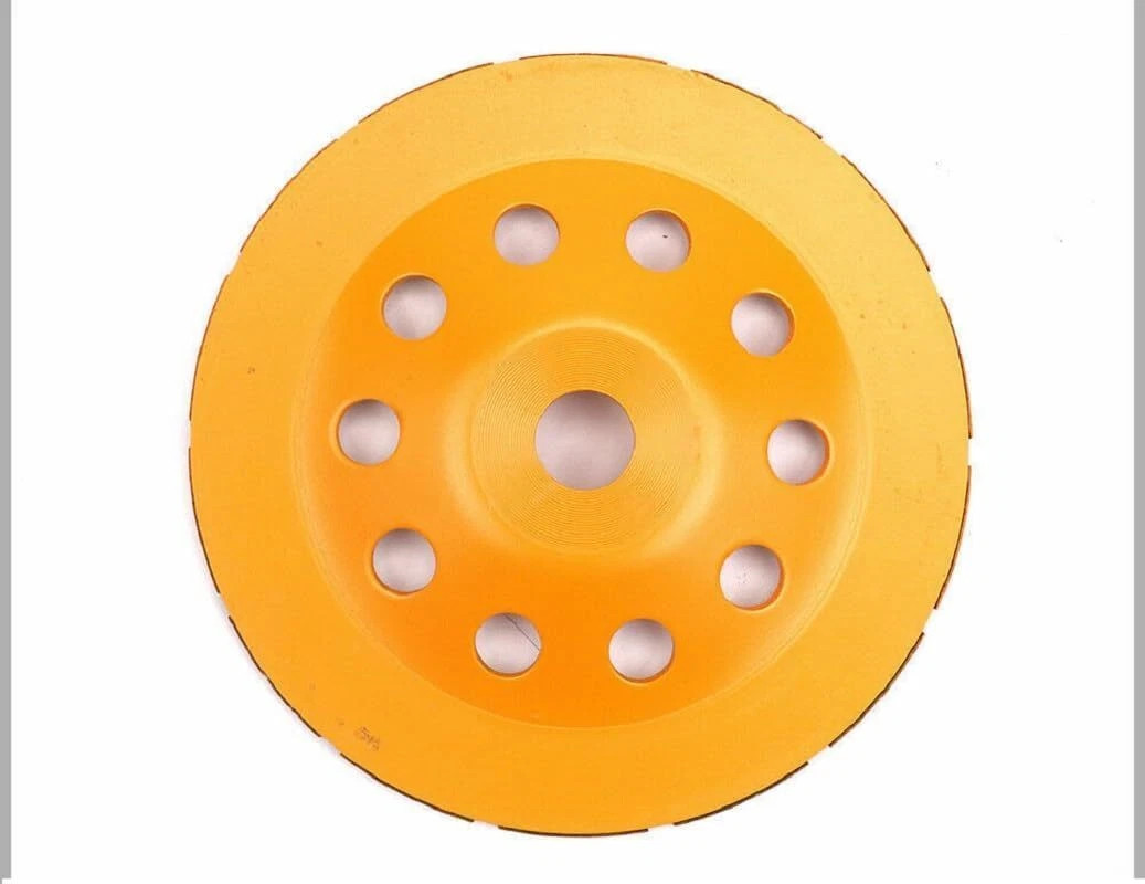 2/5/10PCS 7”x7/8” 180x22mm Double Row Diamond Grinding Cup Wheel for Grinding