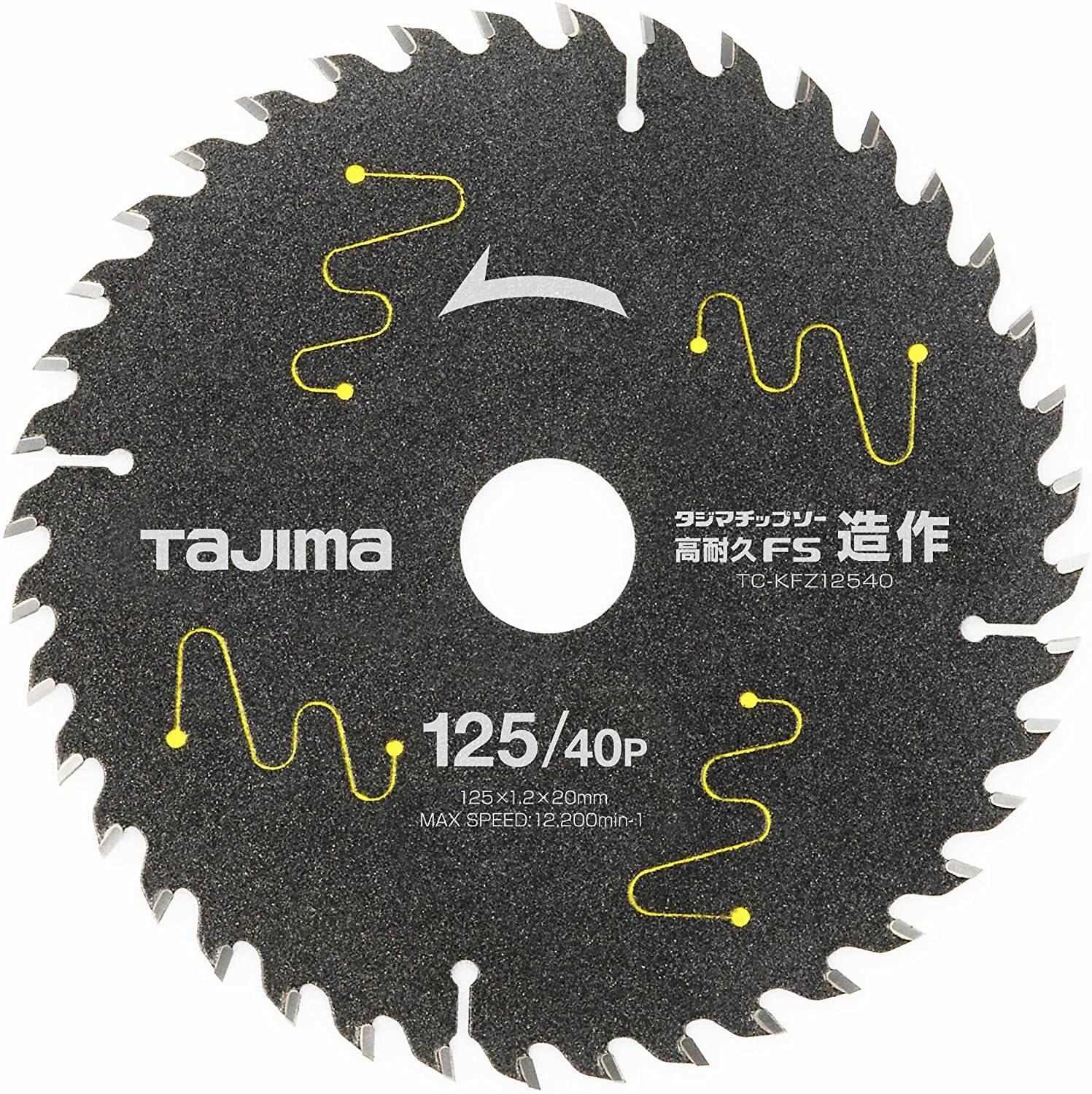 TAJIMA Tungsten Carbide Tip Saw Blade for Wood Hight Durable TC-KFZ 1pc China