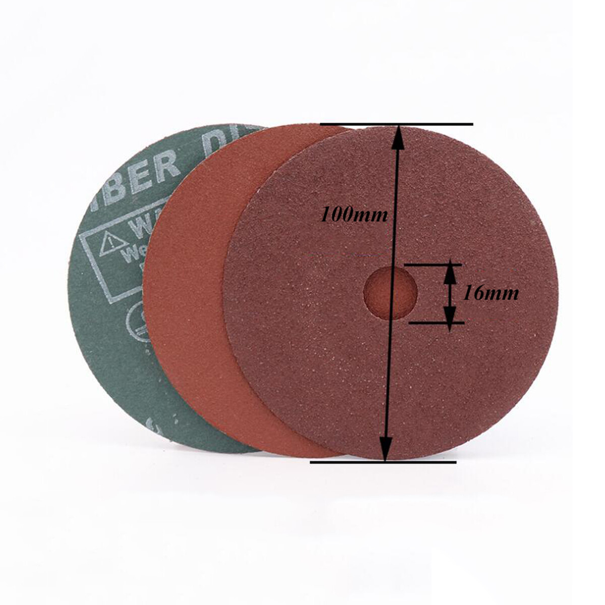 100mm 125mm Sanding Discs 4″/ 5″ Steel Paper Grinding Polishing Pad Grit 36-120#