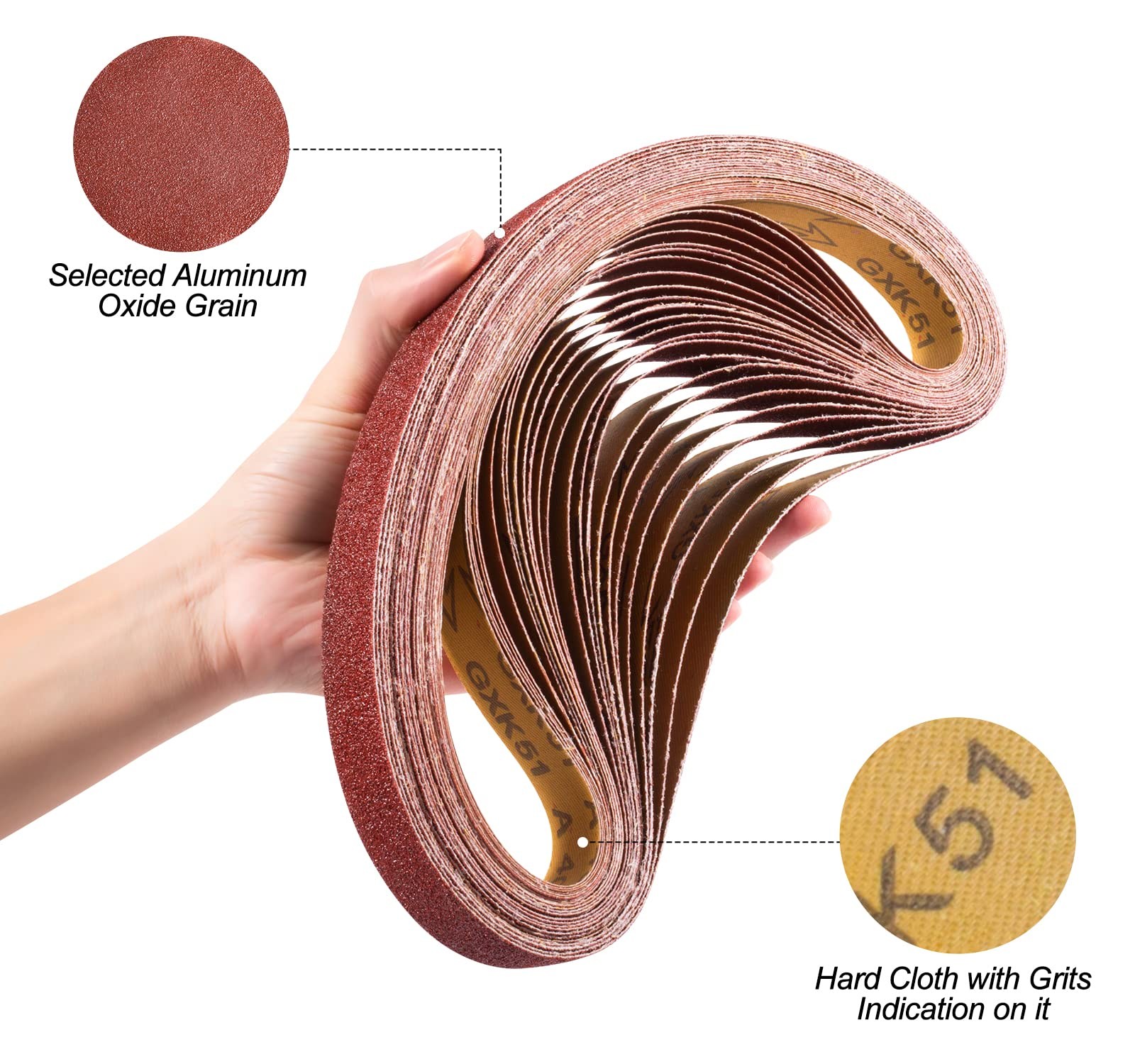 S SATC Sanding Belts 1×30-Inch belt Belt Sander 1×30 Inch
