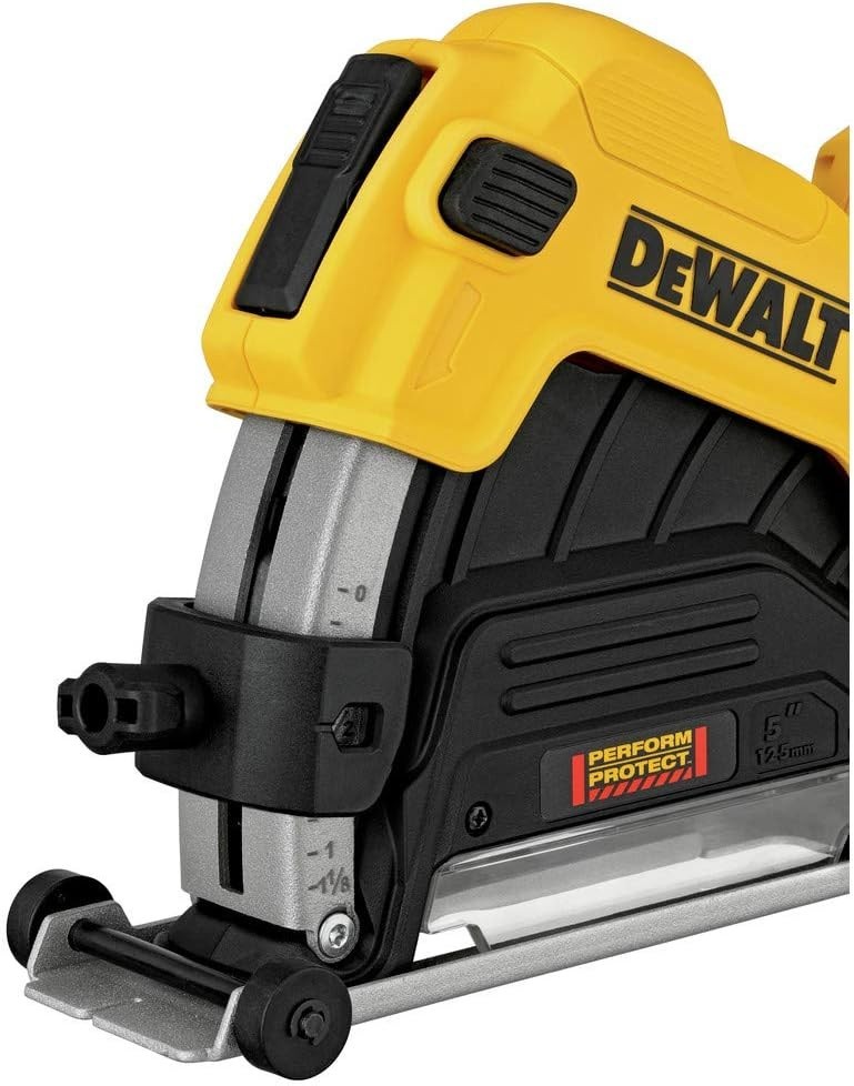 DEWALT Cutting Grinder Dust Shroud 4-1/2-Inch to 5-Inch, 115mm 125mm (DWE46125)