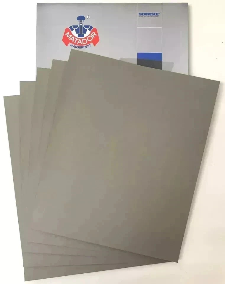 Matador Abrasive Wet or Dry Sandpaper 30 Sheet 7000 Grit 9″x11″ Silicon Carbide