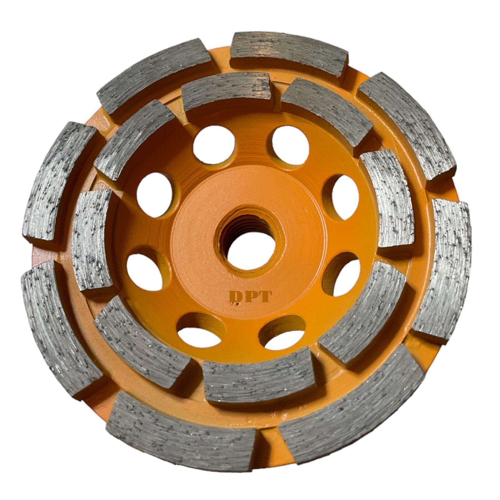 4″ Grinding Concrete Cup Wheel 2 Pack Diamond Double Row Stone Masonry Materials