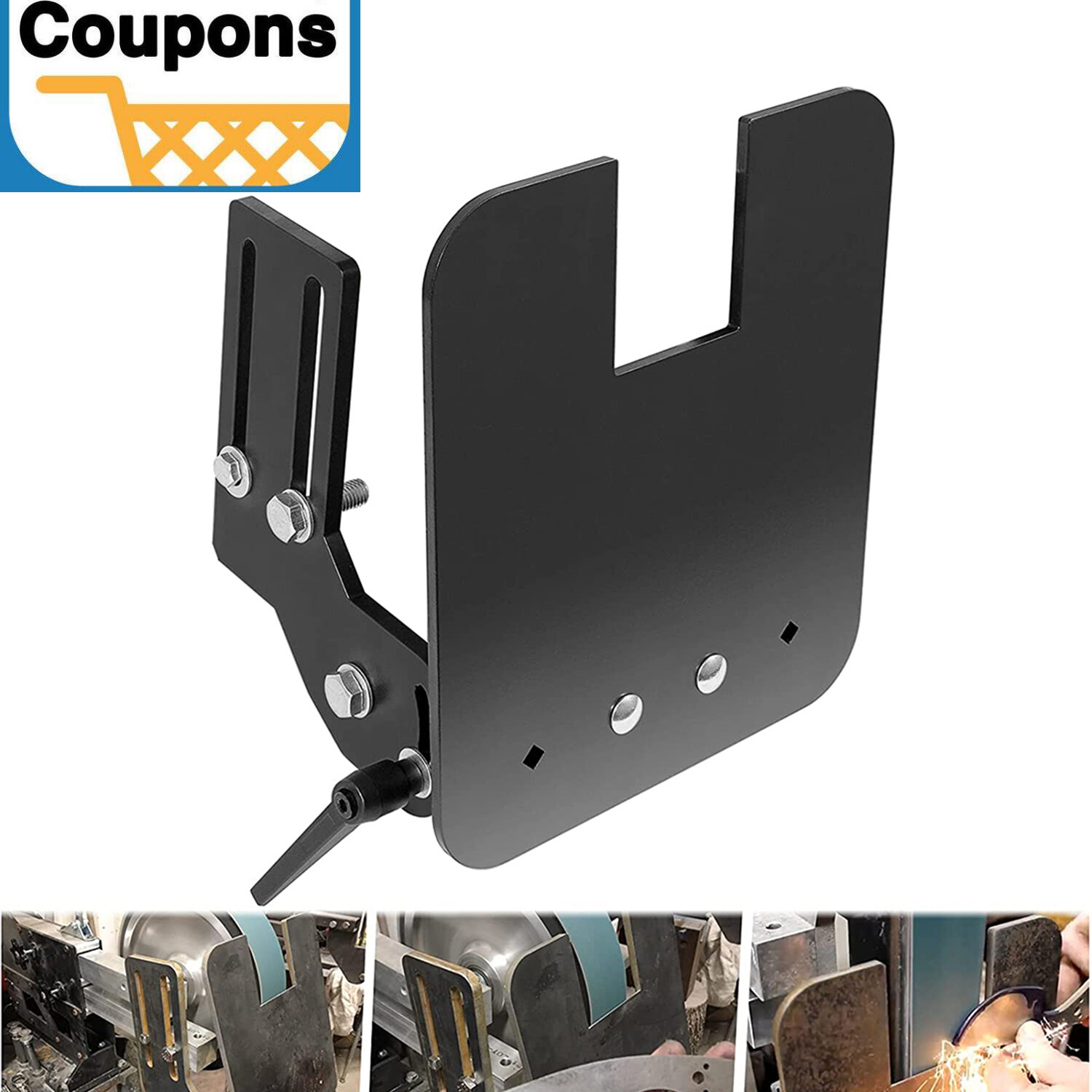 Belt Grinder Tilt Table Fits Most Popular 2×72″ Knife Grinders for Knife Bevels