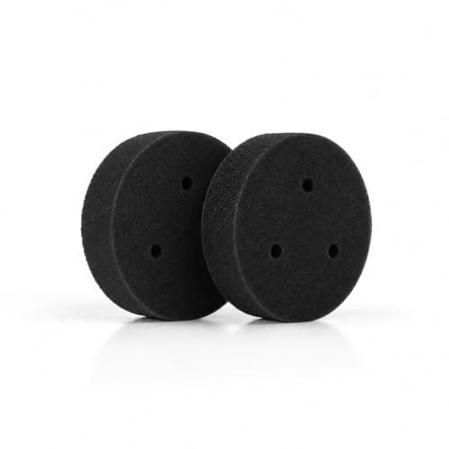 Classic Motoring 3″ Finishing Foam Pads (3-Pack) | Classic 3 Inch Black