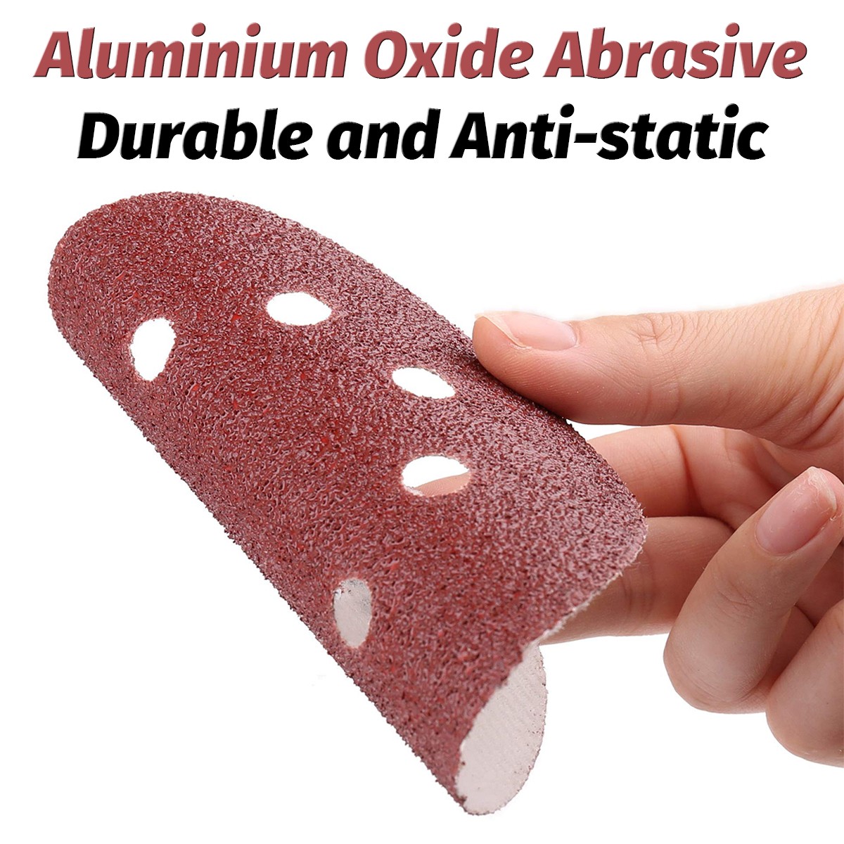 Sanding Discs 125mm 5″ 8-Hole P40 to P2000 Grits Orbital Sander Pad Sandpaper