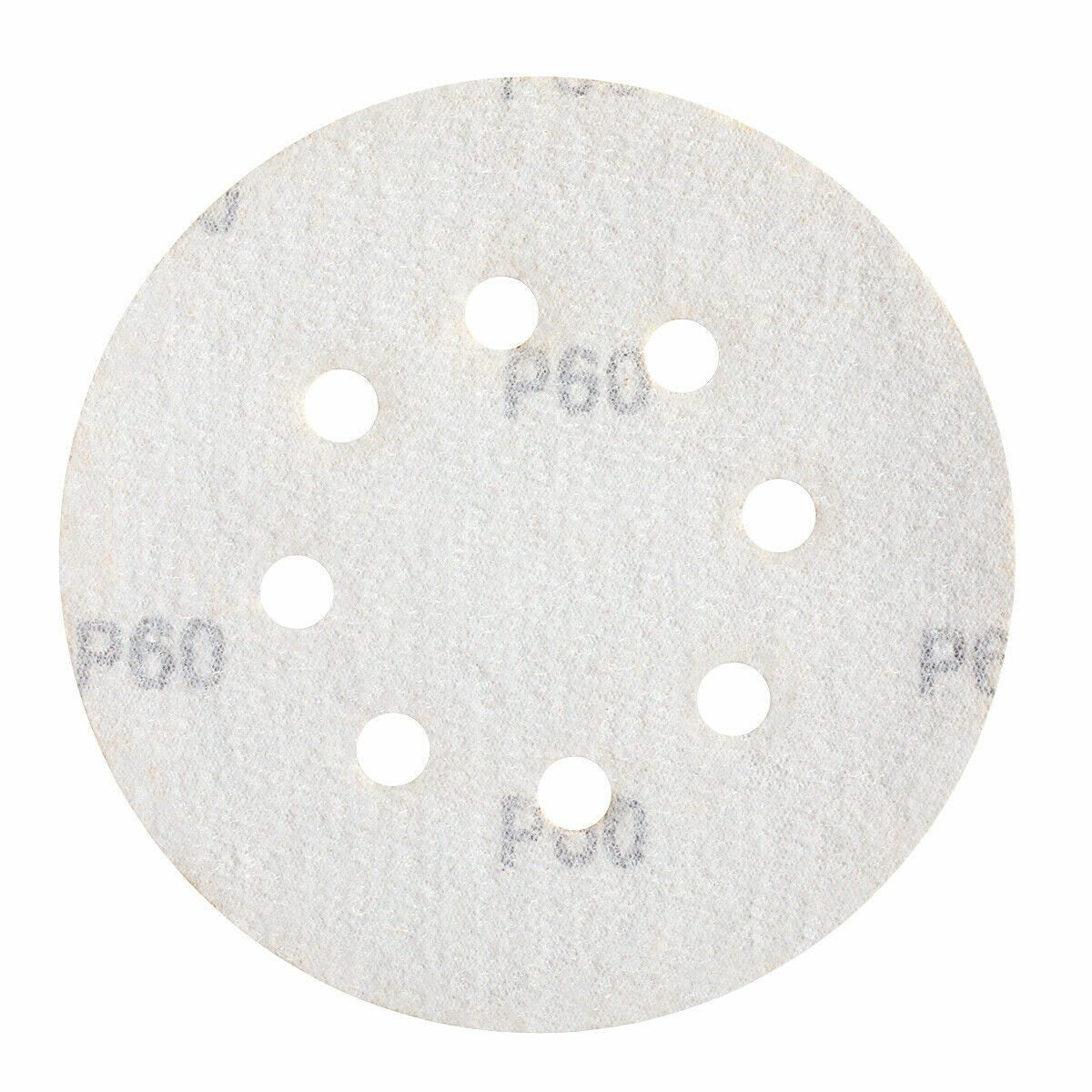 200Pcs 5 inch Sanding Discs 60-220Grit 8-Hole Hook Loop Orbital Sander Sandpaper