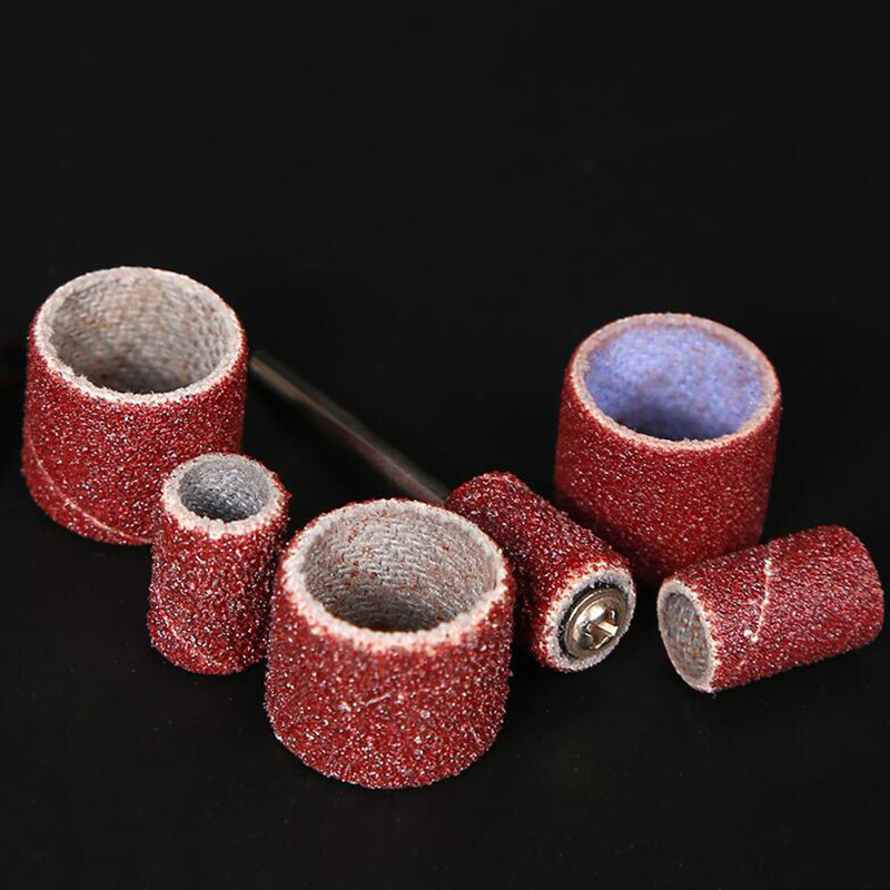 Sanding Bands Drum Sleeves Nail Electric Drill File Machine Bits 80 – 600 Grit