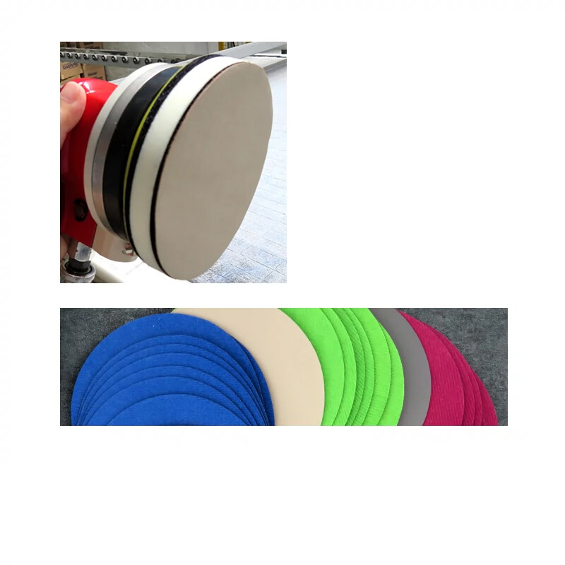 5″ (125mm) Wet And Dry Sanding Discs Flocking Round Sandpaper Pads 60-10000 Grit