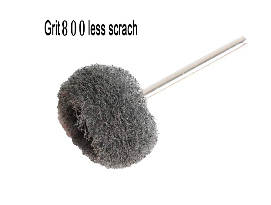 50PCS Abrasive Buffing Polishing Wheel Set for Rotary Tools,Non-Woven scouring