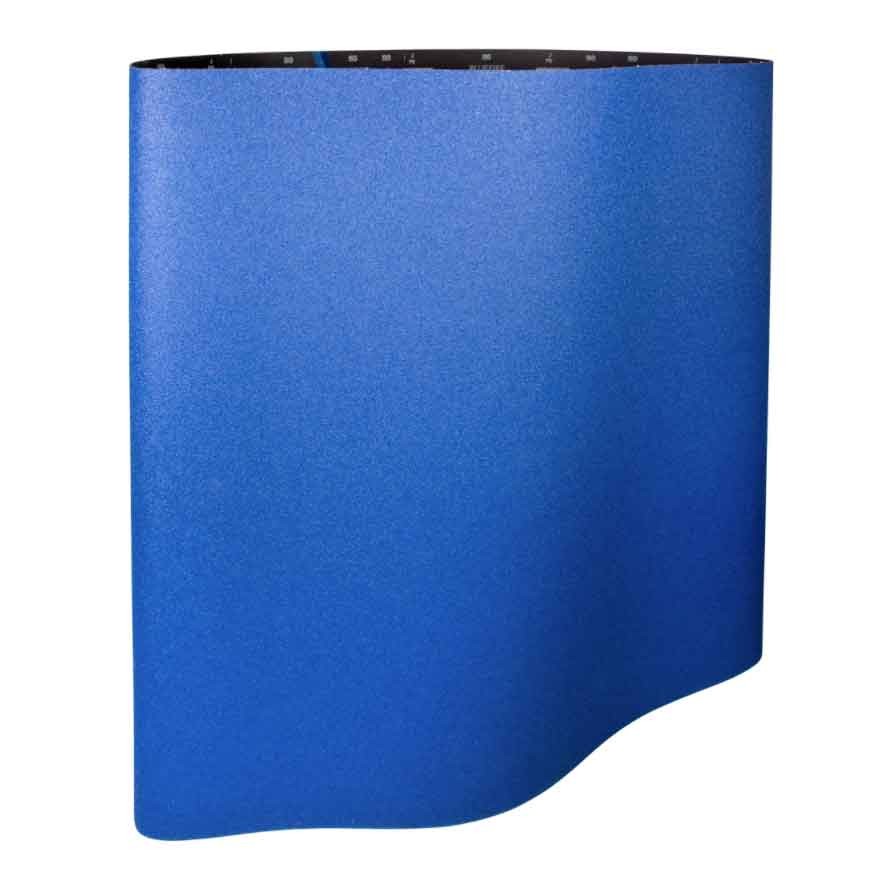 Norton 69957344781 25×48” BlueFire R823P ZA Cloth Wide Belts 80 Grit 3 pack