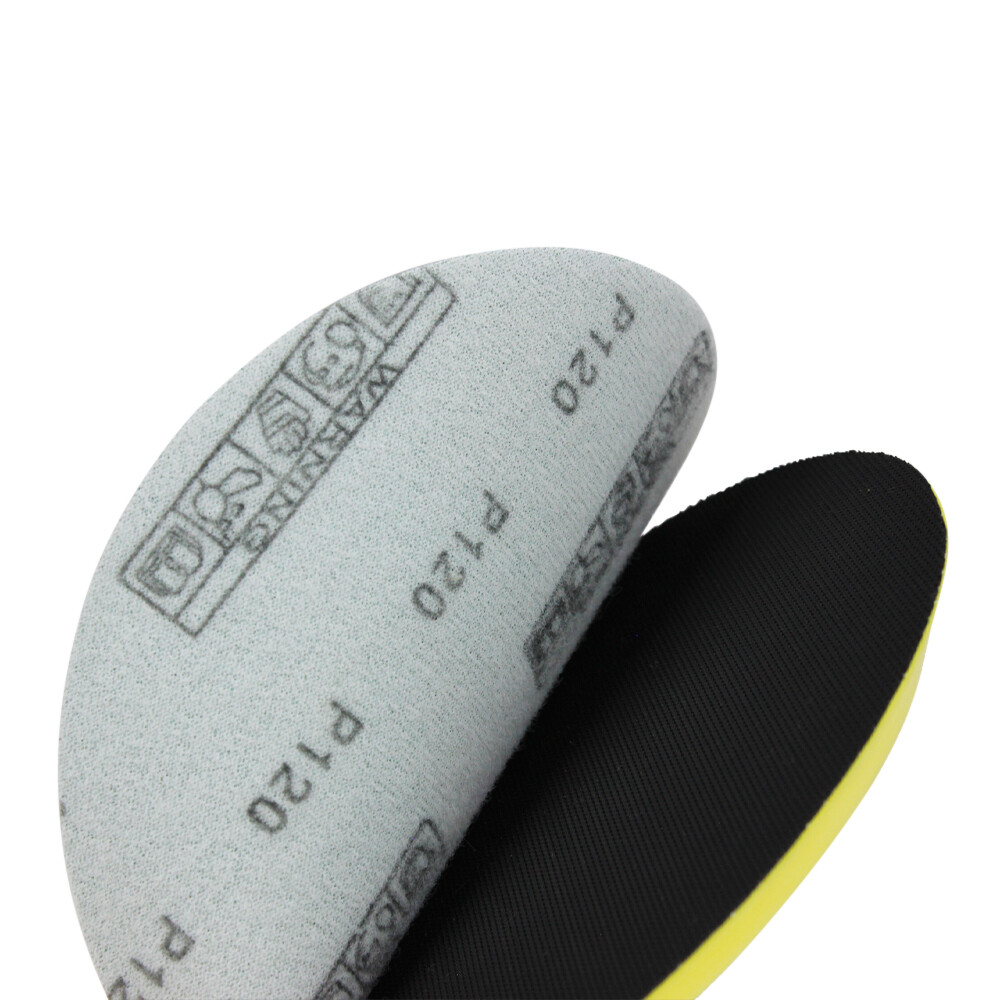 BHA 6″ Green Film Hook & Loop Sanding Discs, Wet/Dry Orbital Sandpaper – 50 Pack