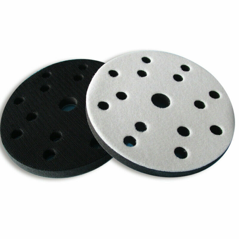5 pcs 6 inch Sponge interface pad hook loop sanding Disc Sander Backing Pads