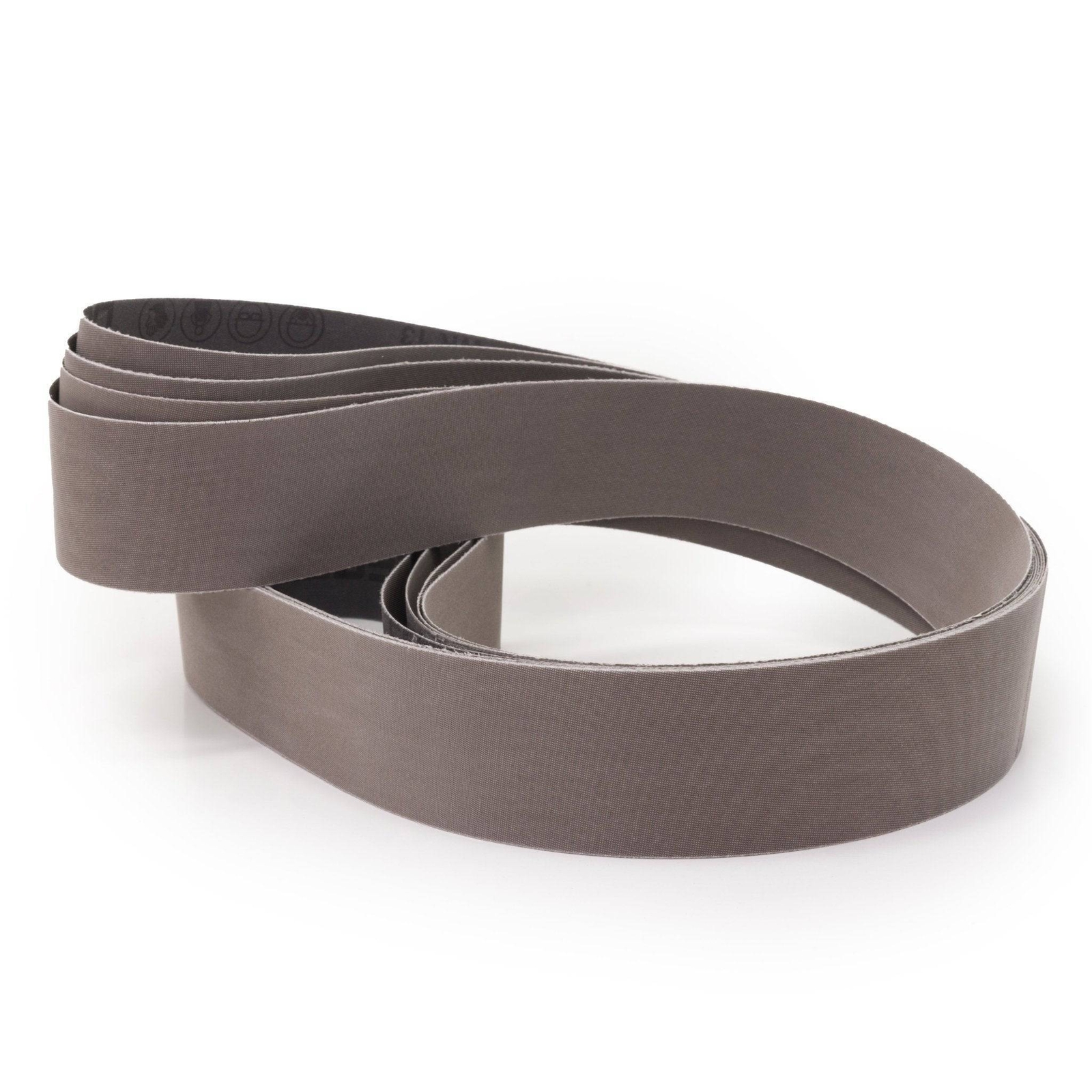 2 X 60 Sanding Belt Prizma Structured Grain Aluminum Oxide X-wgt Sandpaper 4 PCs