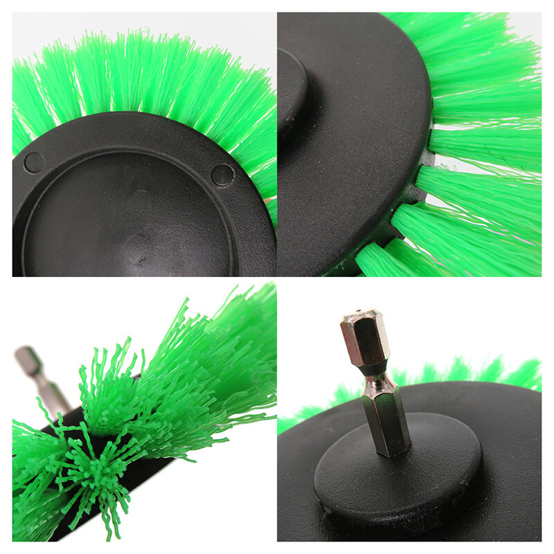 3.5″ 85mm Dia Gap Cleaning Brush Electric Drill Power Scrubber Tool