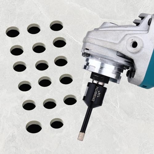 1/4 Inch Dry Diamond Core Drill Bits Set 2 pcs for Ceramic (6 mm) 1/4″ x2pc