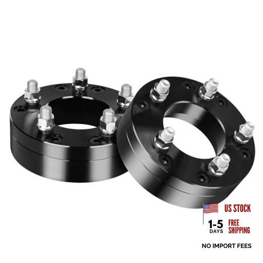 2PCS Wheel Adapters for Grand Cherokee Wheels on Silverado 1500 6×5.5 to 5×5