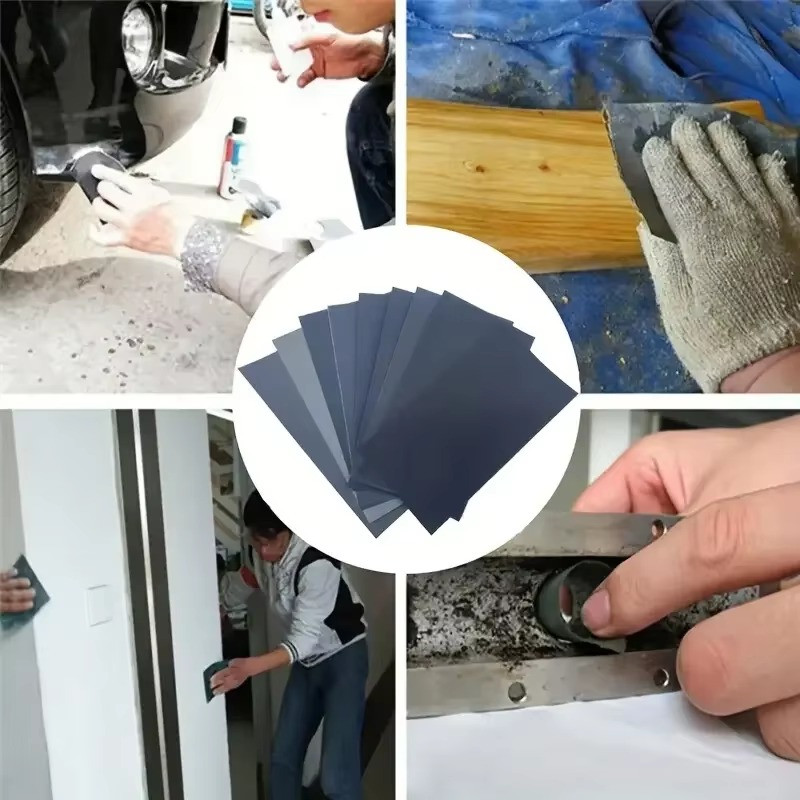 15Pcs Sandpaper Set 400–3000 Grit Wet Dry Sanding Paper Abrasive Sheets ✅