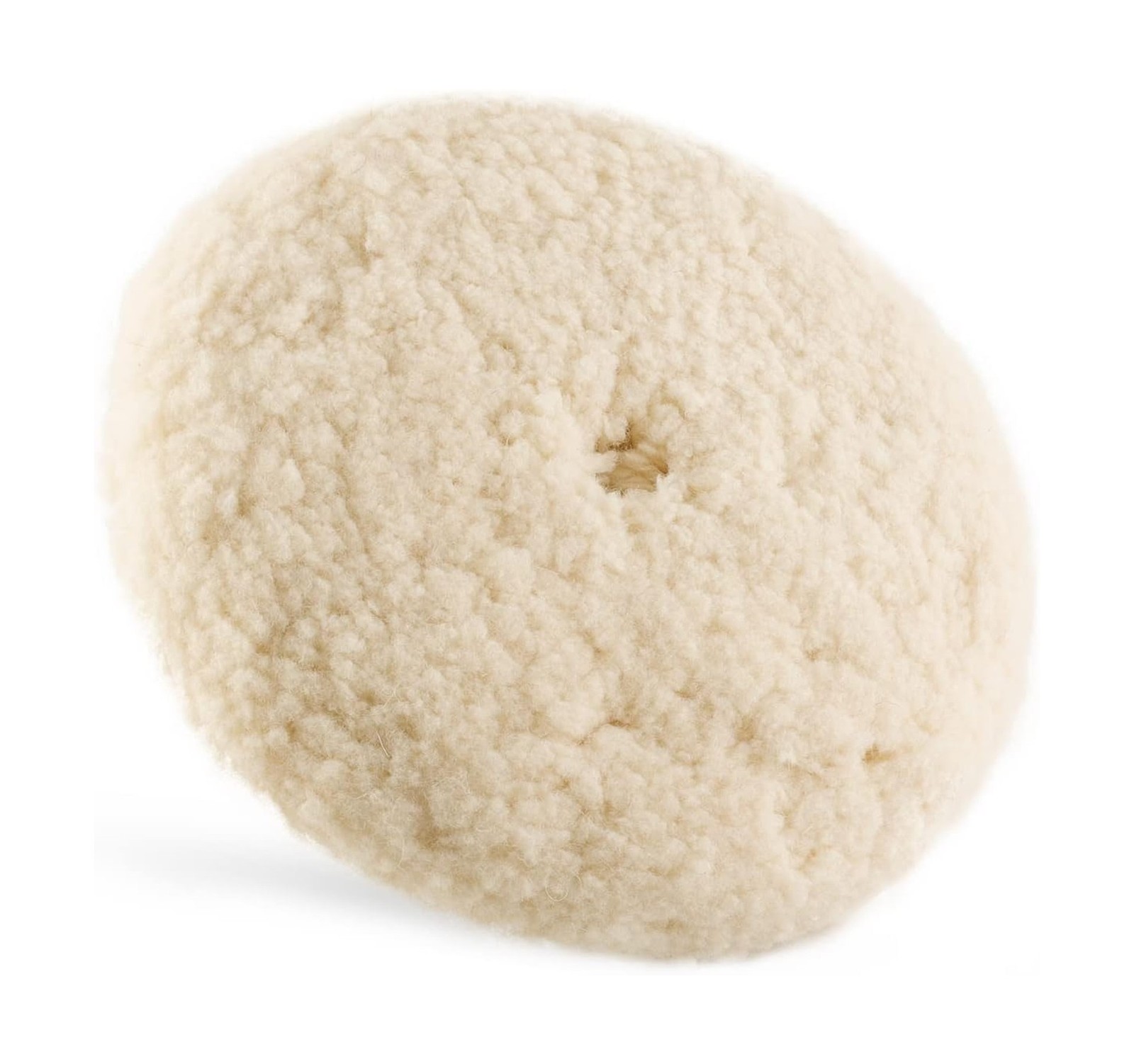 SPTA 7″ (180mm) Wool Buffing Pad, Double Side 100% Natural Wool… USA FAST SHIP