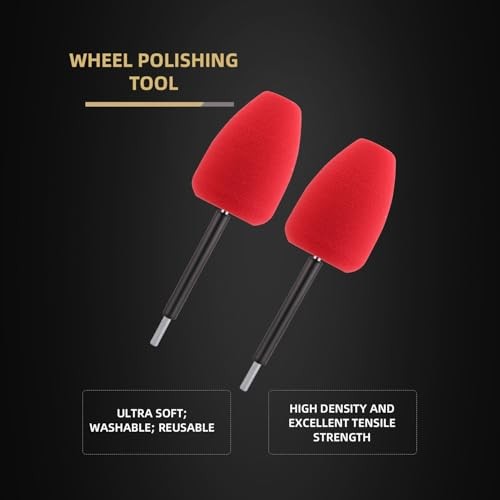 Metal Polishing Tool, Auto Cylindrical Metal Red Cylindrical Polishing Ball