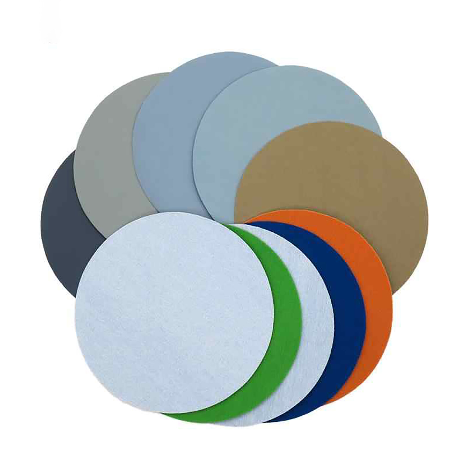 1″ – 8″ Round Sanding Discs 800-10000 Grit Wet Dry Flocking Sandpaper Sander Pad