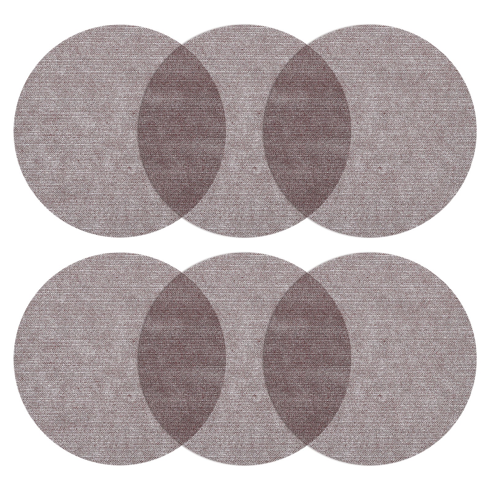 10 Pcs 8-7/8 Inch Grid Sanding Discs, 100 Grit Wall Sanding Discs