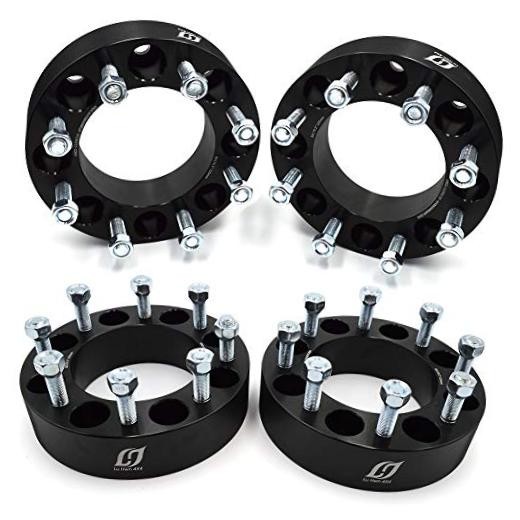 8×6.5 Wheel Spacers 2 inch with 9/16-18 Studs Compatible with 94-10 Dodge Ram