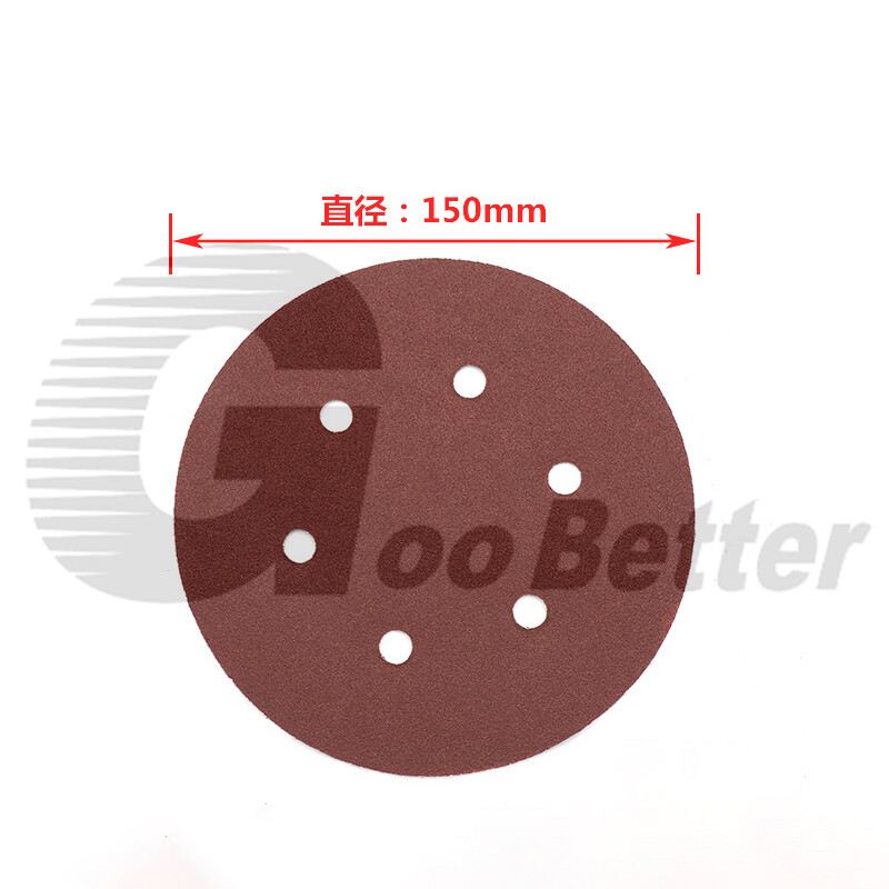 150mm Sanding Discs Pads Sandpaper 6 inch Orbital Hook and Loop 40-1000 Grit