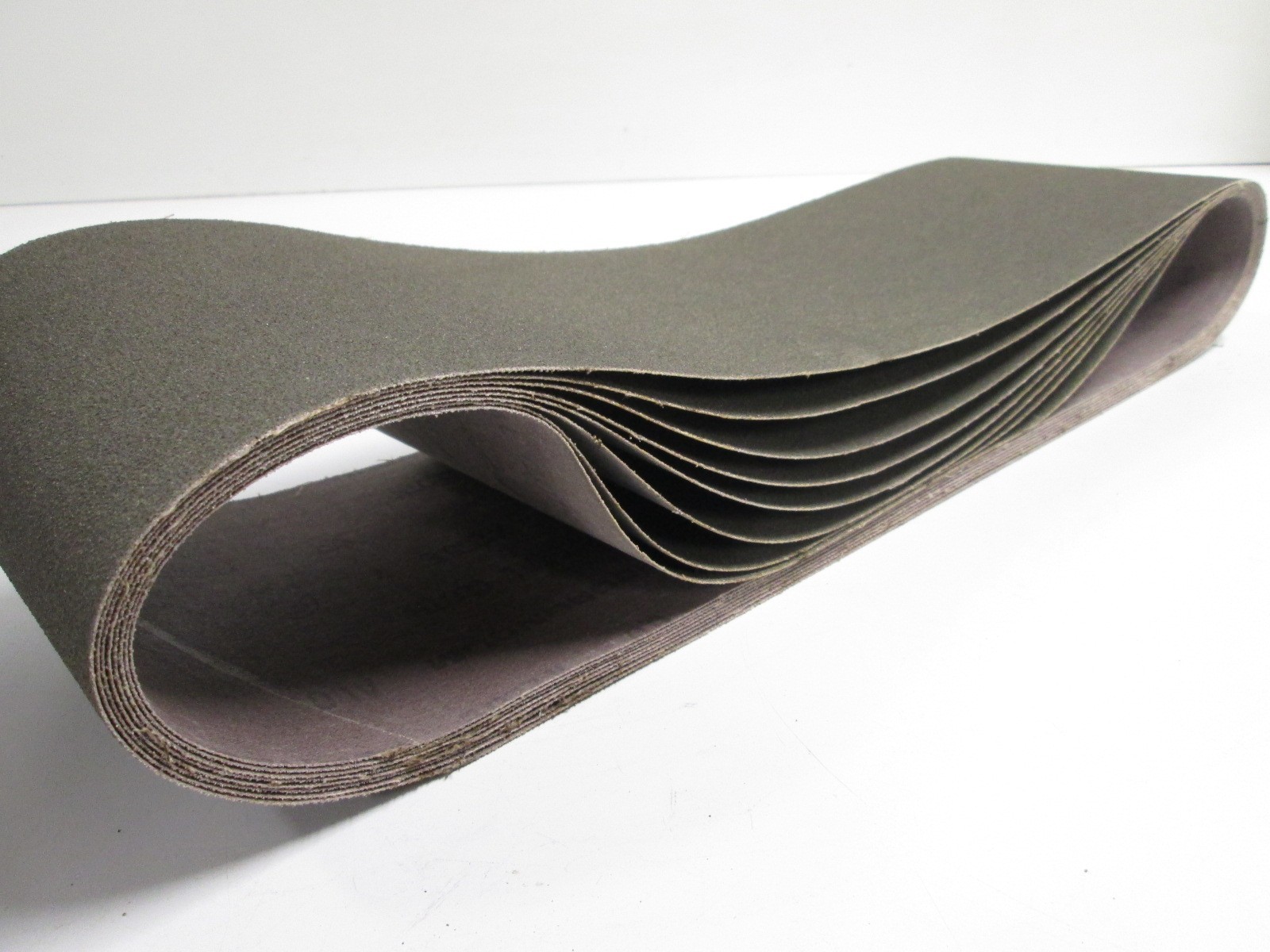 8 – 6″ x 48″ Sanding Belts 60 Grit for Belt Sander Aloxite Carborundum NEW USA
