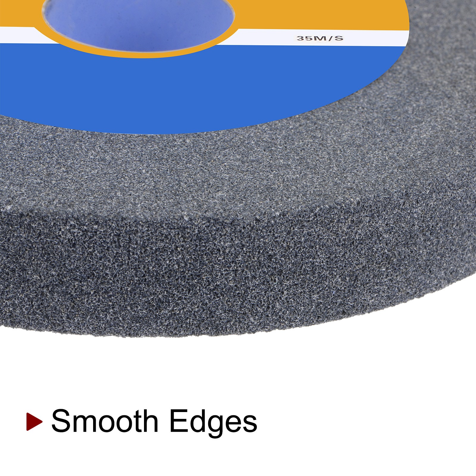 2pcs Bench Grinding Wheel 6 Inch 80 Grit 0.8″ Thickness 1-1/4 Inch Arbor Grey