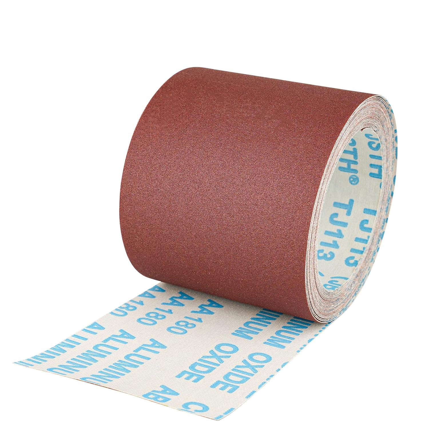 120 Grit Sandpaper Roll 4 Inch X 32.8 Feet Aluminum Oxide Emery Cloth Roll with