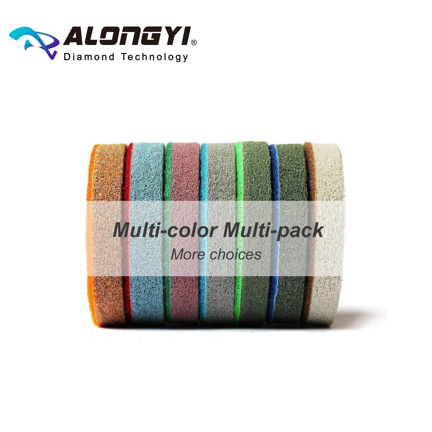 3″ Diamond Sponge Fiber Polishing Pads for Granite Marble Stone Clean