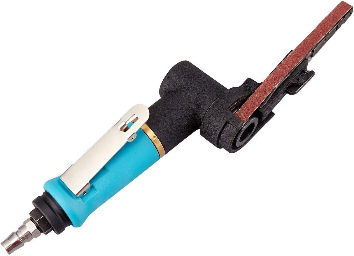 Pneumatic Tool Air Belt Sander,1/4″ Inlet,Air 3/8" x 13"