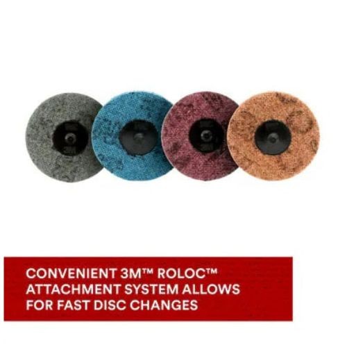 3M Scotch-Brite 07515 SC-DR Series 2″ Conditioning Discs, Very Fine, 25 Discs