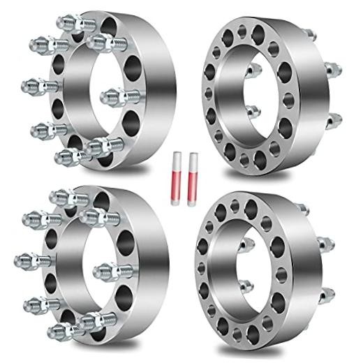 4PCS 2inc8x6.5 Wheel Spacer for Dodge Ram 2500 94-10 | 126.15mm CB 9/16 2 inch